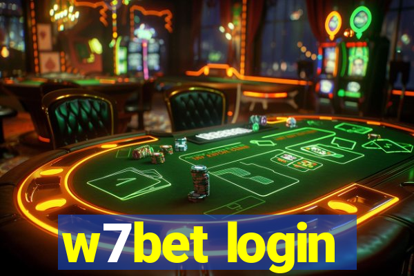 w7bet login
